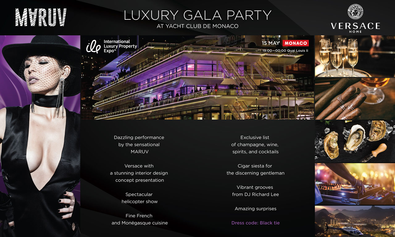 EXCLUSIVE NETWORKING AT THE LUXURY GALA PARTY YACHT CLUB DE MONACO